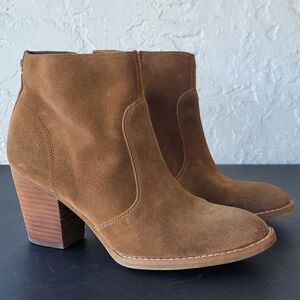 Sam Edelman Women's Mari Suade Heel Boots  US 9M Boho
